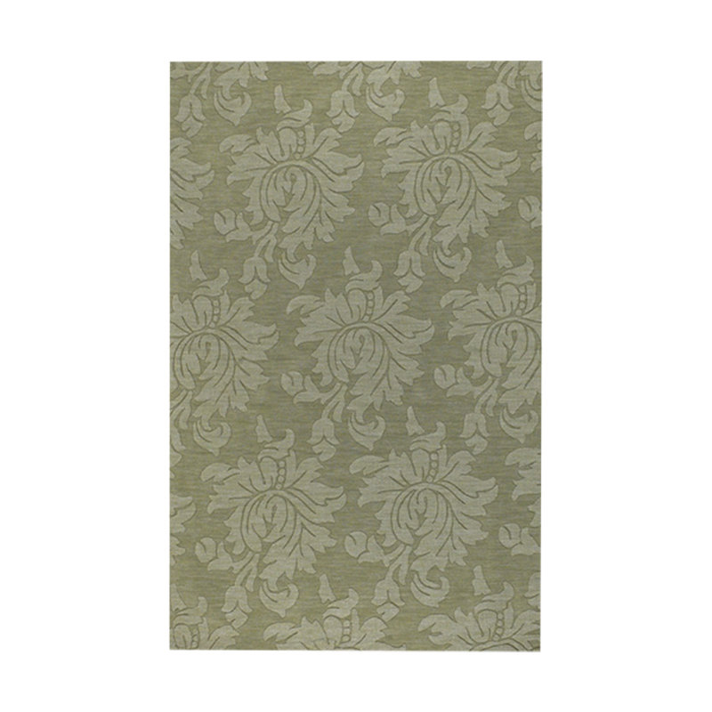 Anthimos Wool Floral Indoor Rug, Rectangle 9' x 13'