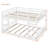 Full Over Full Bunk Bed with Ladder-688763466