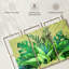 Jungle Greenery, reproduction d'art sur toile-746013449