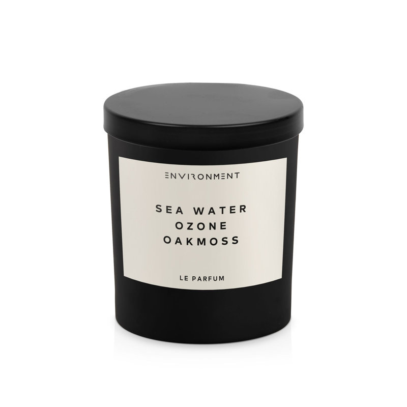 Bougie 8 oz inspirée par Davidoff Cool Water® - Eau de mer | Ozone | Mousse de chêne