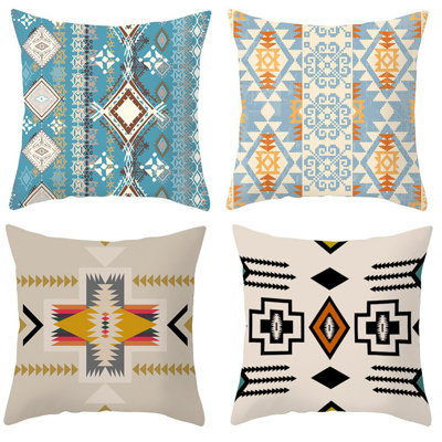 Abstract Velvet Pillow Cover