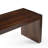  Solid Dark Mango Wood Bench