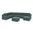 Aindriu Upholstered U-Shaped Sectional Reversible-358154156