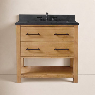 36" Pine Single Bathroom Vanity