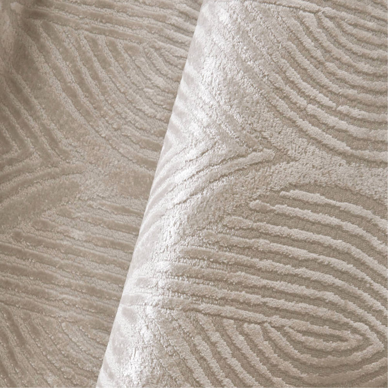 Ensemble d'édredon 10 pièces jacquard, King Comforter + 9 Additional Pieces, Champagne