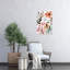 Floral Adventure Abstract Contemporary Minimalist Flower Nature Wall Art Print by Treechild - Print-135423397