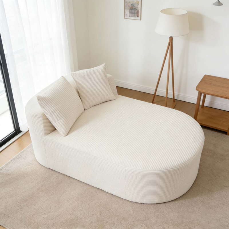 Canapé-lit 67,5 po, Beige