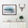 View of New York in Abstract - Picture Frame Graphic Art Print
