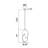 Integrated LED Mini Pendant Light, Brushed Brass Finish – Modern Hanging Fixture for Kitchen or Dining Area