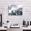 Toile épique Graffiti «Mystical Black Pouring» par Jean Plout, 34 po x 26 po-110881149
