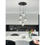 Luminaire suspendu en forme de larme pour îlot de cuisine 5 lumières Surens pour salle à manger Surens