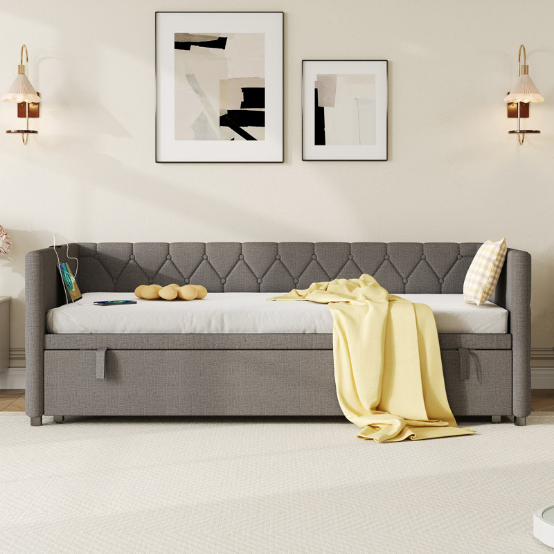 with Trundle, Grey