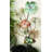 Metal Bouquet Floral Multi Colored Wall Decor with Mesh and Wire Details