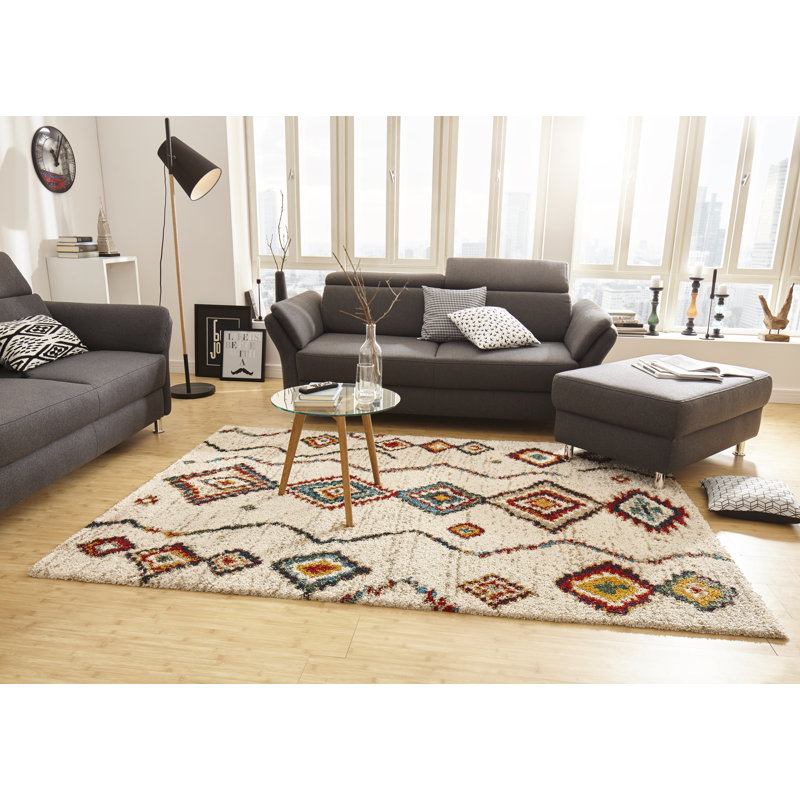 Geometric Machine Woven Indoor Rug, Rectangle 200 x 290cm