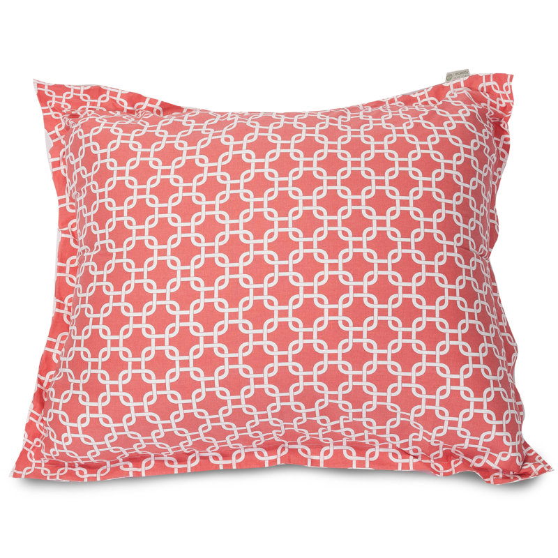 Coussin de sol en coton Coral
