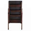 Chaise berçante avec accoudoirs