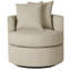 Fauteuil d'appoint pivotant rembourré Malwae-957727019