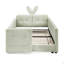 Lit plateforme tapissier simple avec tête de lit en forme d'oreille de lapin-1563108257