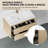 Wall-Mounted Bathroom Vanity with Sink-398464943
