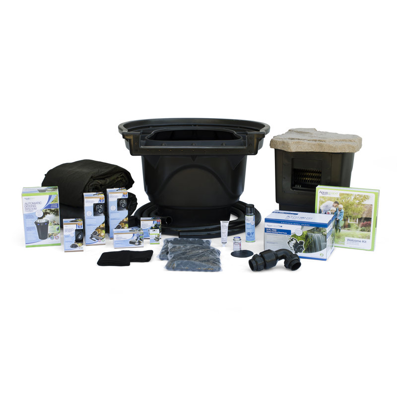 Large Black Pond Kit with 9PL 7000 Pump