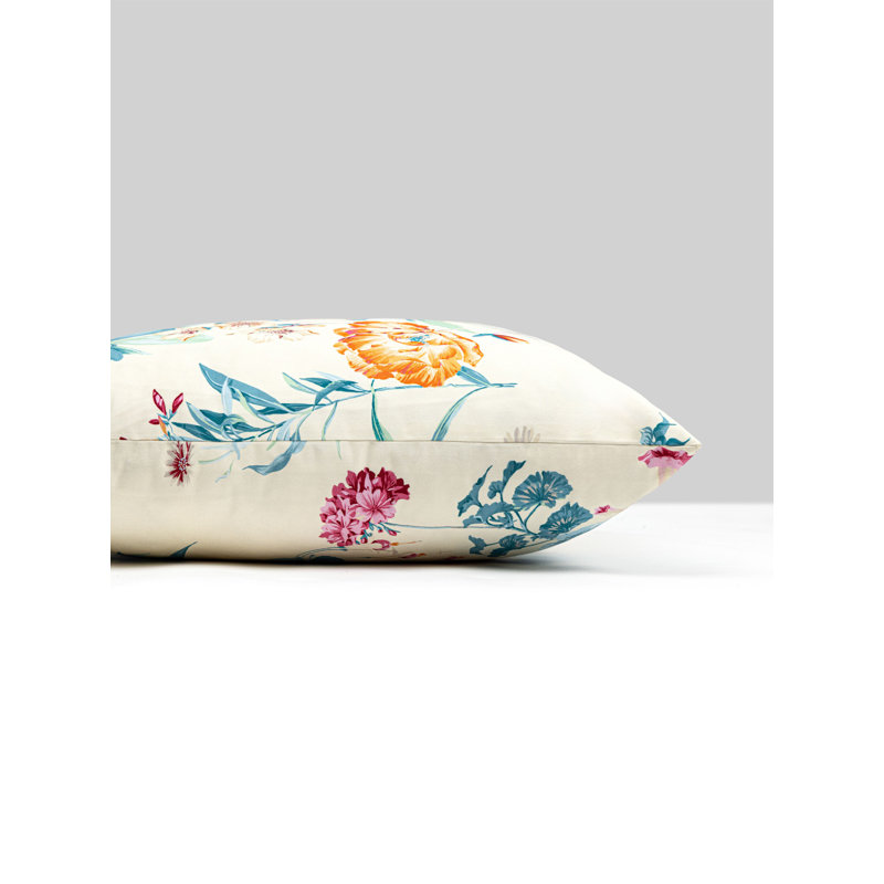 LEGENDS PILLOW, Orange Teal Parfumerie, Square 22"