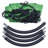 Swinging Monkey Products 30'' Green Web / Saucer Swing with Chains