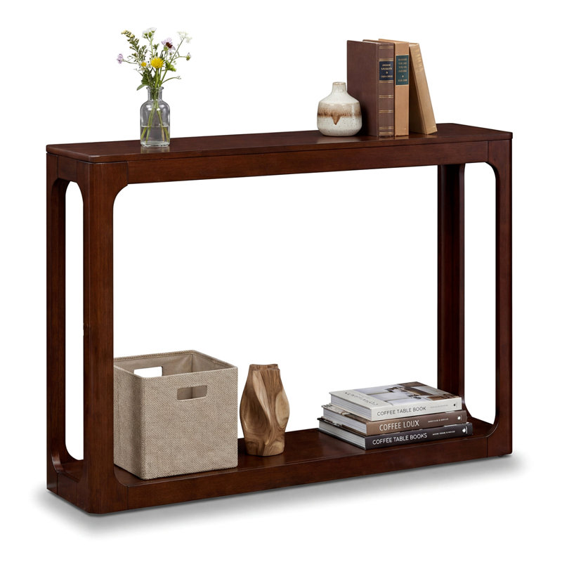 47 " W Solid Wood Top Console Table