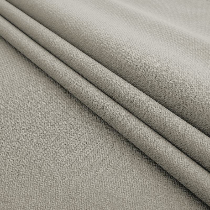 Aspire Homeware Linen 100% Blackout Curtain Pair for Maximum Privacy and Light Control, Mink, 168cm Width x 137cm Drop