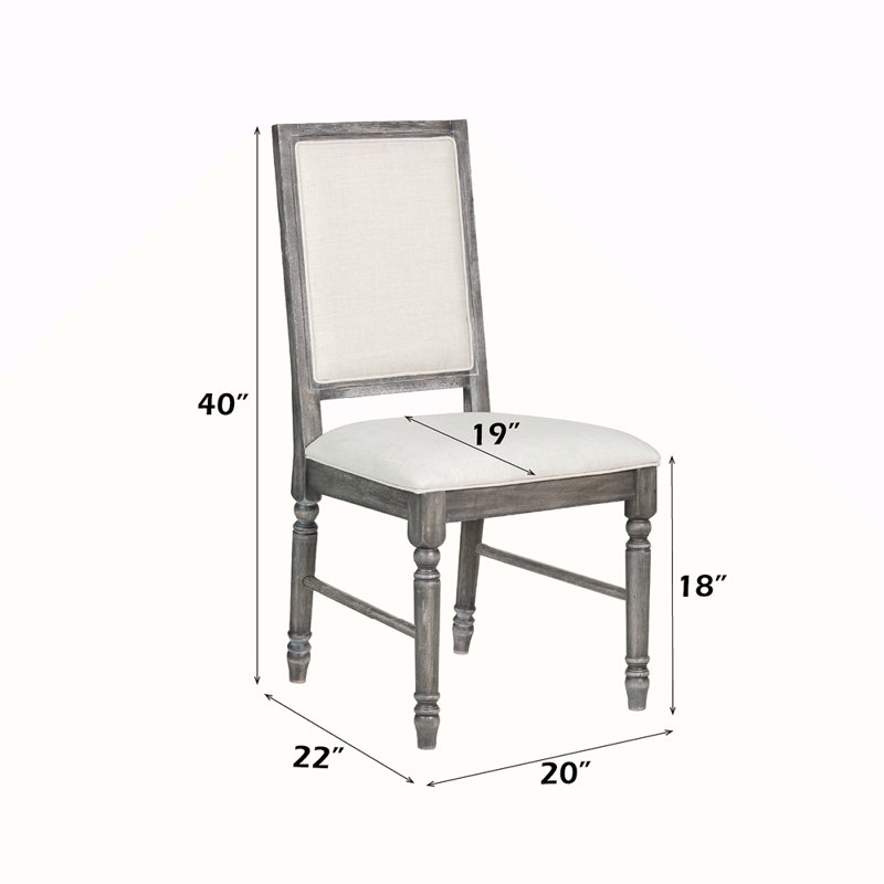 Lin et chaise d'appoint