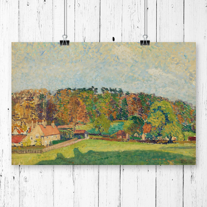 Spencer Gore - No Frame Painting, 33.1cm H x 84.1cm W