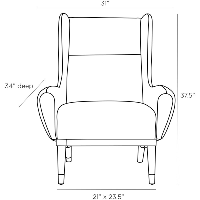 Ophelia Wingback Chair
