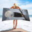 Serviette de plage en microfibre à séchage rapide pleine lune 36 po x 72 po