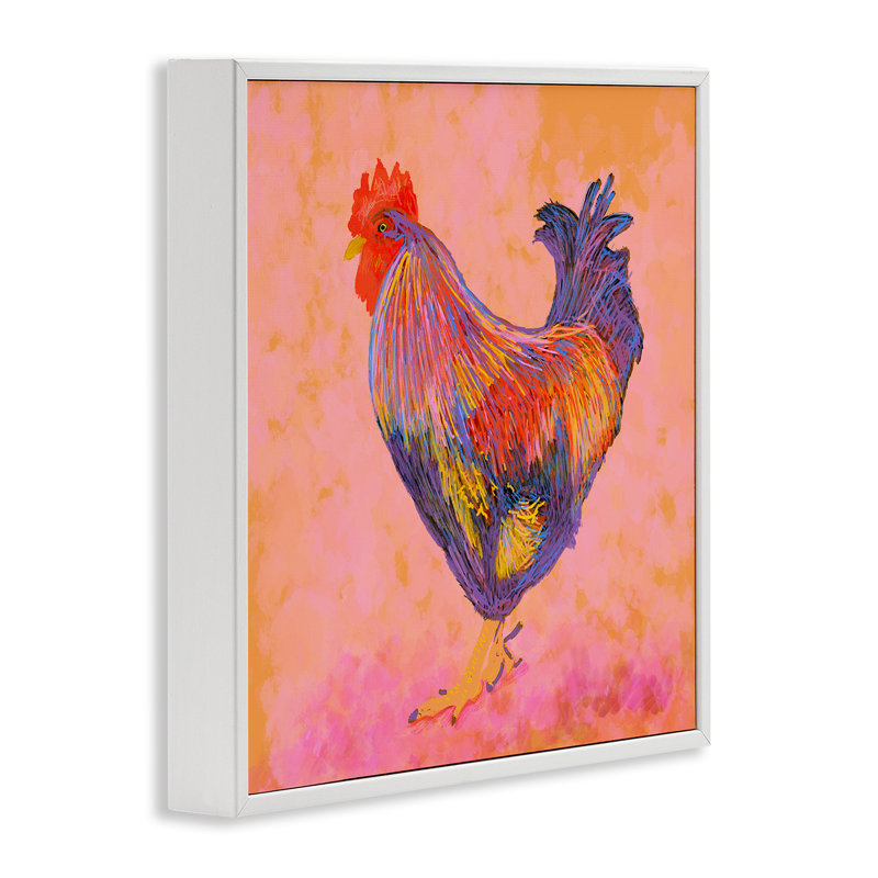 «Giclee Art» par Dina Riddle, 12" H x 12" W, Estampe numérique encadrée blanc bord de mer