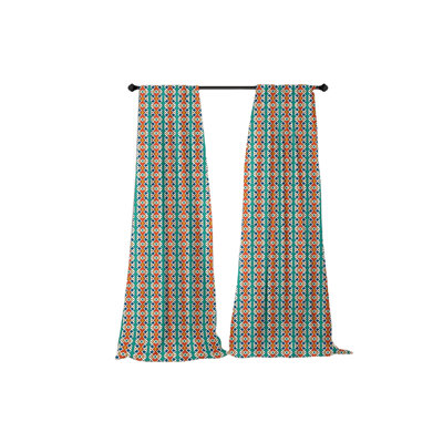 Paire de rideaux obscurcissant avec passe-tringle Bregjie