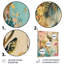 Fleur de cerf boho rétro - art mural animal cerf-304612058-304612060