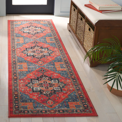 Ossiel Performance Machine Washable Southwestern Rug