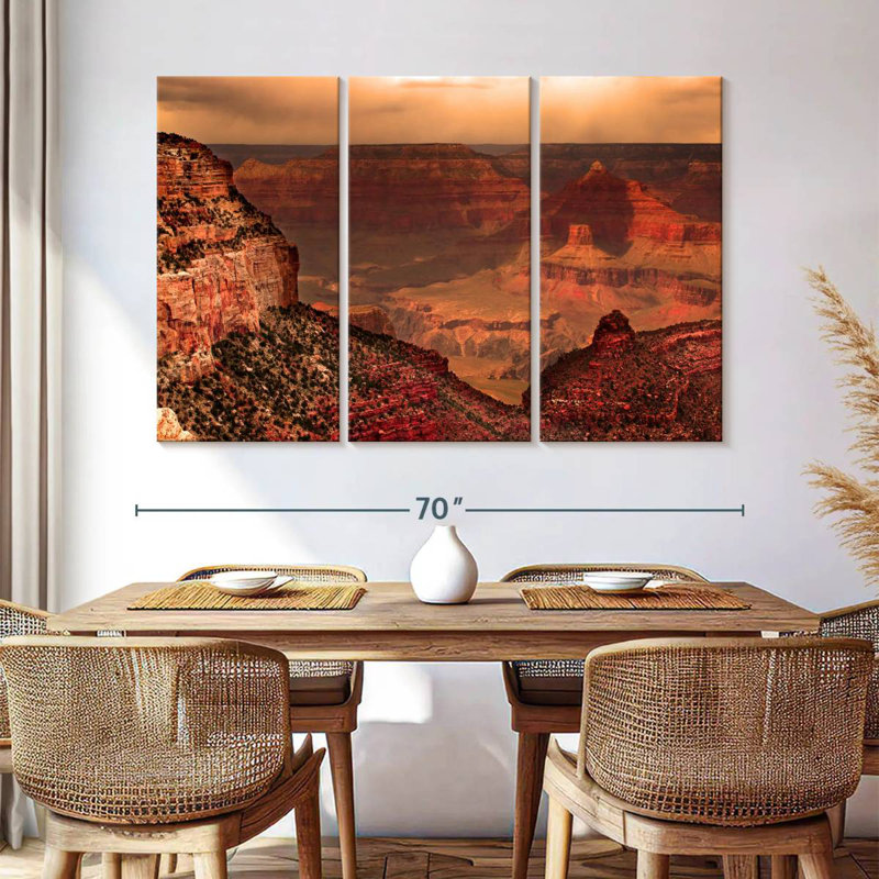 Alvord Grand Canyon South Rim, 42" H x 65" W