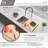 STYLISH Core Bamboo Over the Sink Cutting Board with Collapsible Bowl and Collander