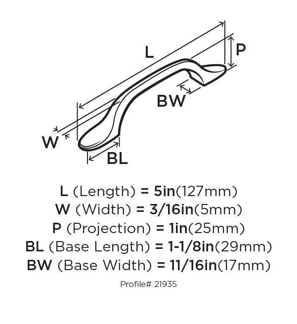 Allison Value Hardware Arch Pull