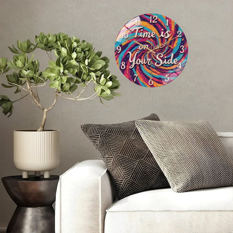 Horloge murale 12 po