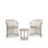 Raff Outdoor 3 - Piece Conversation Set