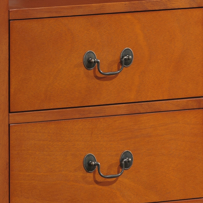 Elegant Oak Media Chest For Your Living Space, Brown