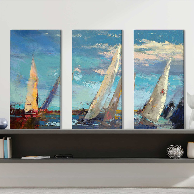 "Magnificence", ensemble de 3 impressions sur toile