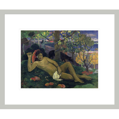 Te Arii Vahine (The King's Wife) by Paul Gauguin - Framed Giclee Print
