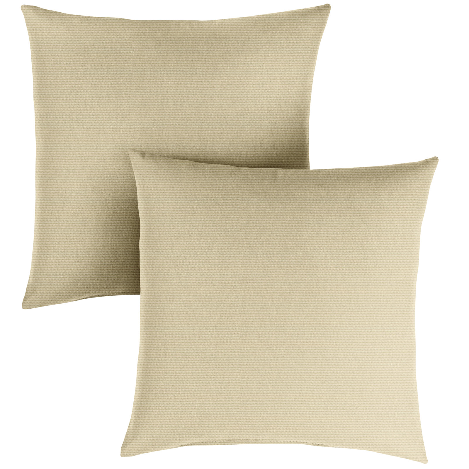 Ashish Sunbrella® Throw Pillow, Square 16", Yellow