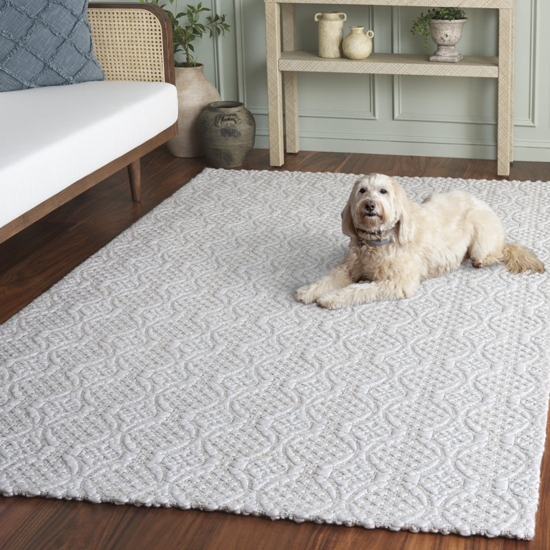 Marbella 331 Hand Woven Performance Geometric Rug, Rectangle 5' x 8'