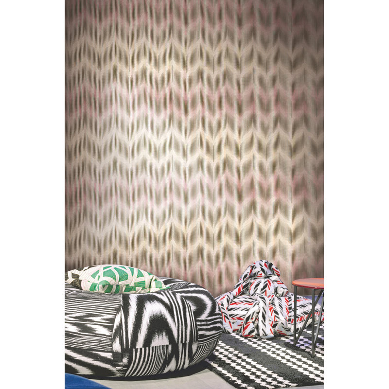 Ande Wallpaper, Pink