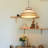 1-Light Drum pendant light Minimalist-624609255