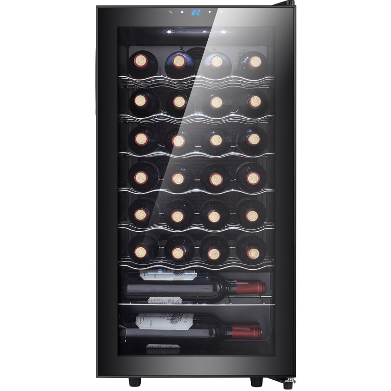 STAIGIS Single Zone 17.3 " Freestanding 28 Bottle Wine Refrigerator