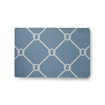 Tapis intérieur / extérieur gris foncé Strissel